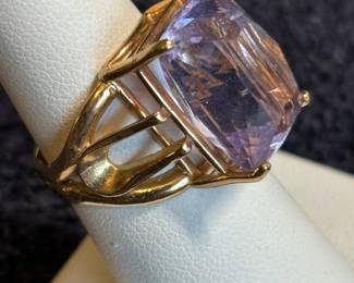 Gorgeous 14K Amethyst Ring