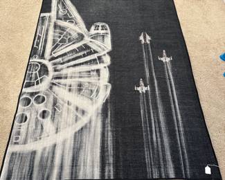 C21 - $325. Ruggable Brand Washable Rug with Pad. "The Rebellion Rug" Measures 82" x 60". 