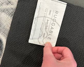 C21 - $325. Ruggable Brand Washable Rug with Pad. "The Rebellion Rug" Measures 82" x 60". 