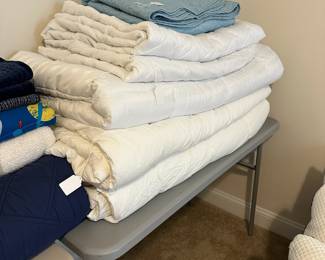 C41 - Duvet Blankets. Priced individually. $20-$35. 