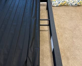 C33 - $100. King Size Bed FRAME only. Resident Home 2023. Will need to disassemble to move. 