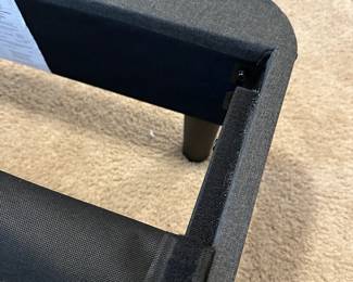 C33 - $100. King Size Bed FRAME only. Resident Home 2023. Will need to disassemble to move. 