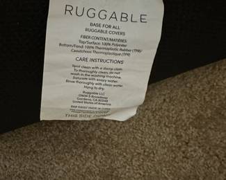 C5 - $325. Ruggable Space Rug WITH pad - Measures 6' x 9'. Appears to be in excellent condition!