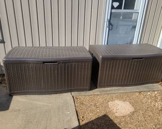 OUTDOOR STORAGE BOXES $45 EACH