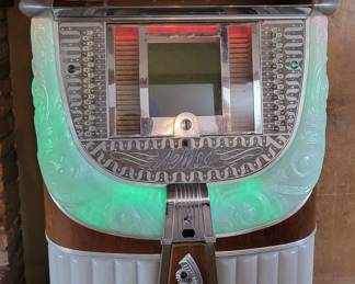 Antique AMI Mother Of Plastic Coin Operated Jukebox- Lights up, needs some work ASKING OUR PRICE $1,000 when in working condition list for $3-4,000 online. 