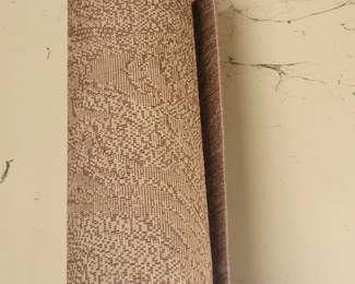 TWO LARGE OUTDOOR PATIO RUGS