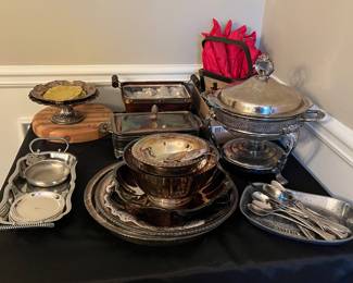 Silver plate accessories