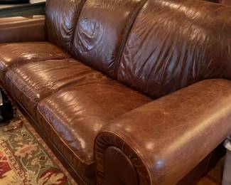 Leather sofa