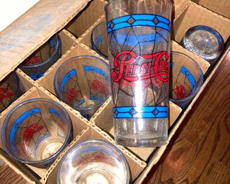 Pepsi Cola glasses