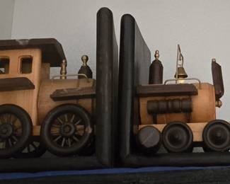 Train Bookends