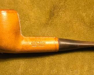 Leather Briar Pipe