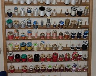 Sewing thread storage