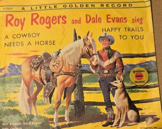 Vintage Roy Rogers Records 