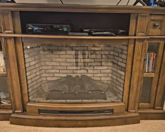 Entertainment Center with Fireplace
