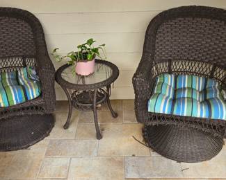 Wicker Patio Set