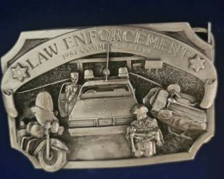 Law Enforcement Belt Buckle