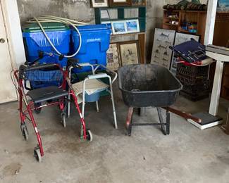 Medical equipment 
Artwork 
Wheelbarrow 