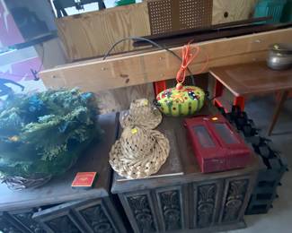 Misc items in garage