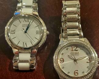 2 Ladies Citizen Eco watches