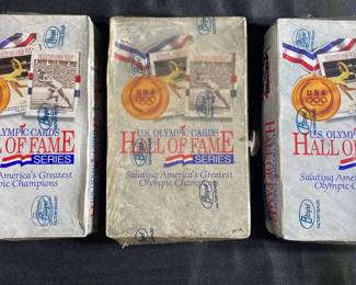 US Olympics Hall Of Fame Cards