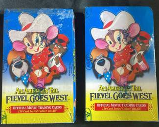 Fievel Goes West Trading Cards