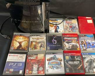 PS3 with Games