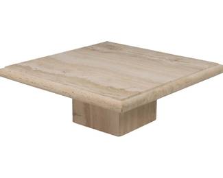 Ello Italian Travertine Coffee Table