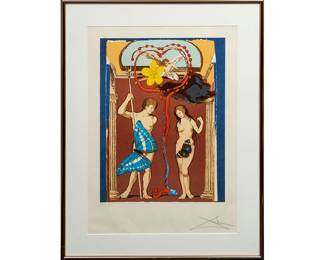Salvador Dali, Triomphe de lAmour , lithograph
