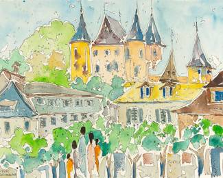 Brother Cletus Behlmann, The Chateau Nyon, Switzerland
