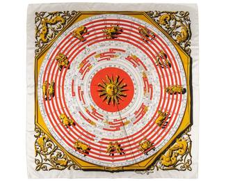 Hermes, Astrologie Silk Scarf