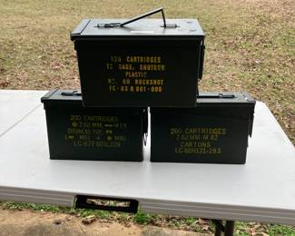 Ammo boxes