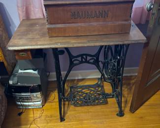 Sewing machine and stand