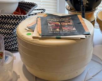 Dehydrator with instruction manual