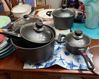 Scanpan Ceramic Titaanium Cookware from Denmark.