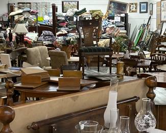 Tables and chairs galore