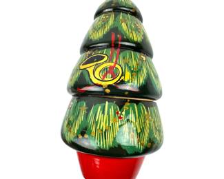 #161 • Christmas Tree Nesting Doll - 7 pieces
