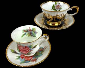 #8 • Paragon Fine Bone China Teacups with Saucers
