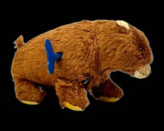 #171 • Vintage Walking Bear Wind-Up Toy - Japan, 1950
