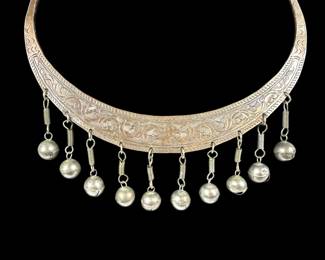 #110 • Vintage Thai Hill Tribe Collar Necklace

