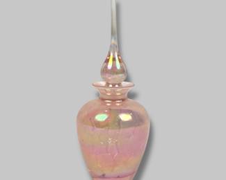 #94 • Vintage Rainbow Art Glass Genie Bottle
