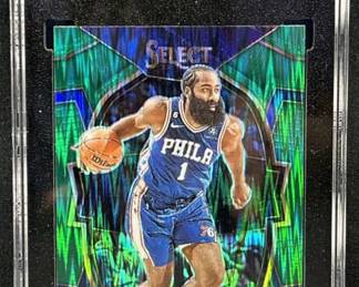 2022 Select James Harden Prizm SGC 10