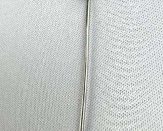 18K Diamond Art Deco Vintage Pin