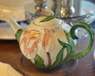 One of several teapots