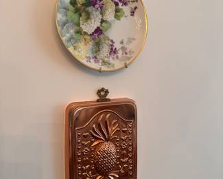 Handpainted plate