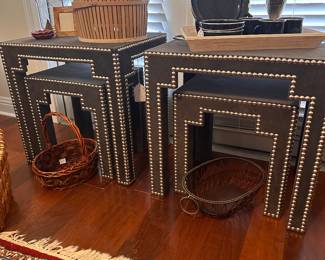 Leather tables