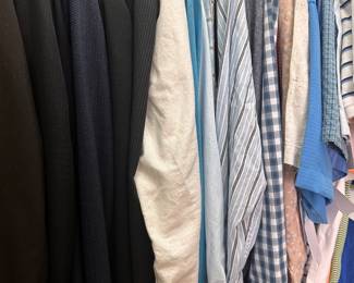 Name brand men's clothes