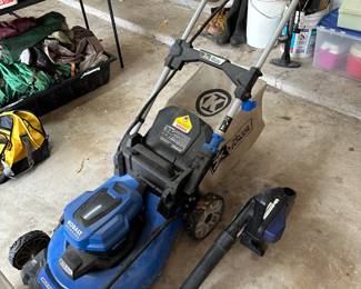 Kobalt Blower and Brushless Mower