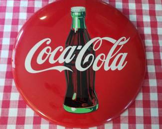Reproduction Coca-Cola metal sign 