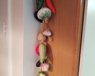 Ceramic fruit & veg decor 