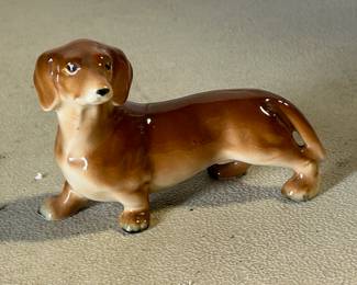 Porcelain dachshund